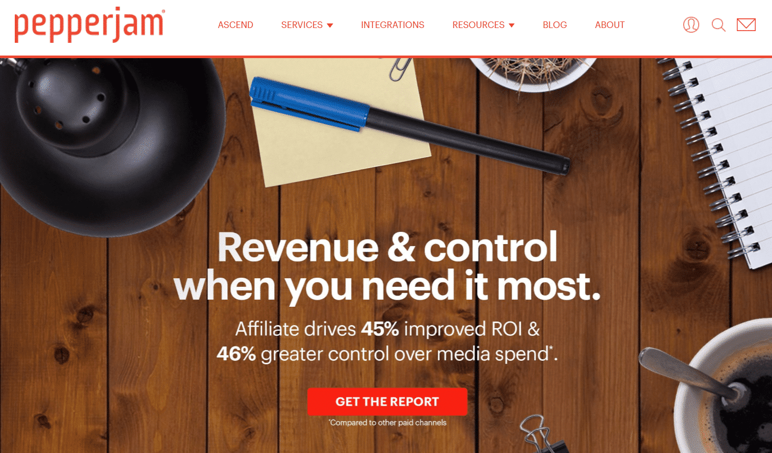 Pepperjam Homepage