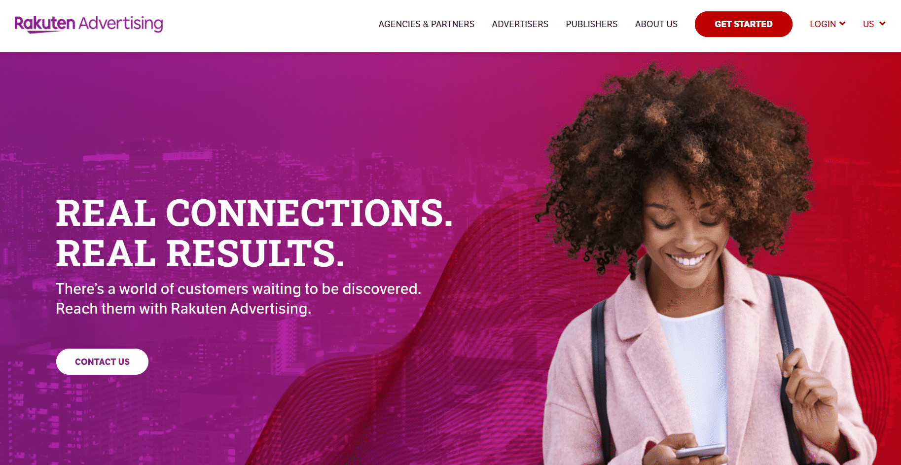 Rakuten Advertising Homepage