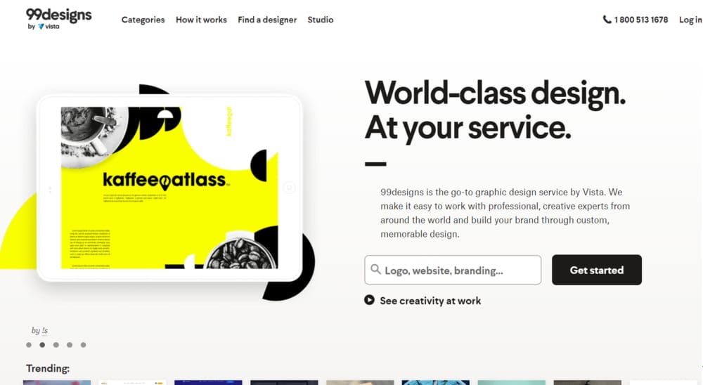 99designs home