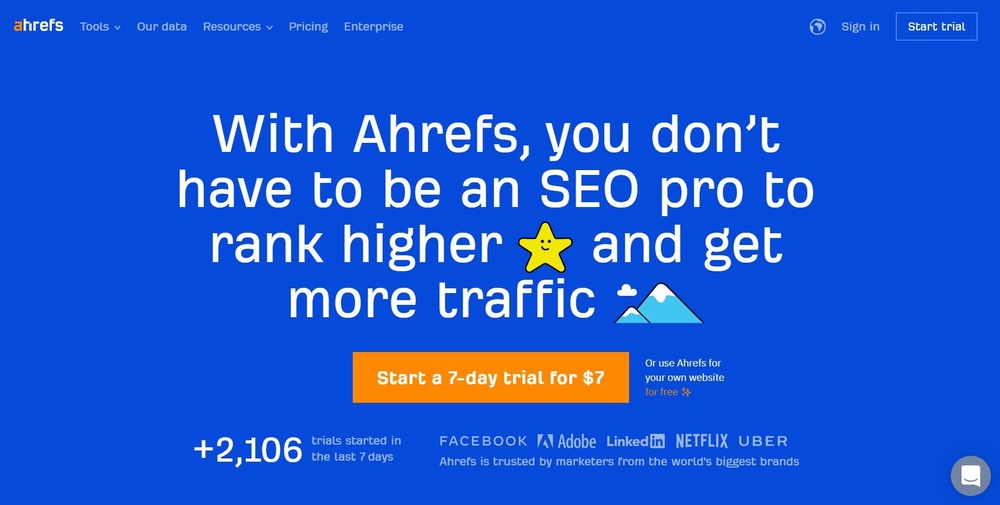 Ahrefs SEO Tool