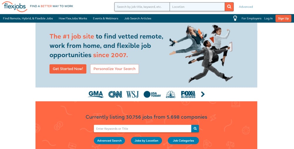 FlexJobs Home