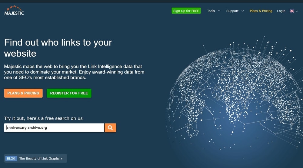 Majestic SEO Tool