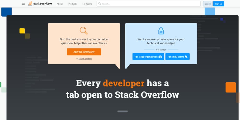 Stackoverflow home
