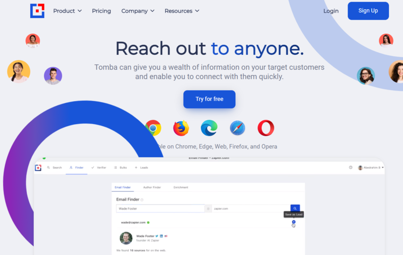 Tomba Email Finding Tool