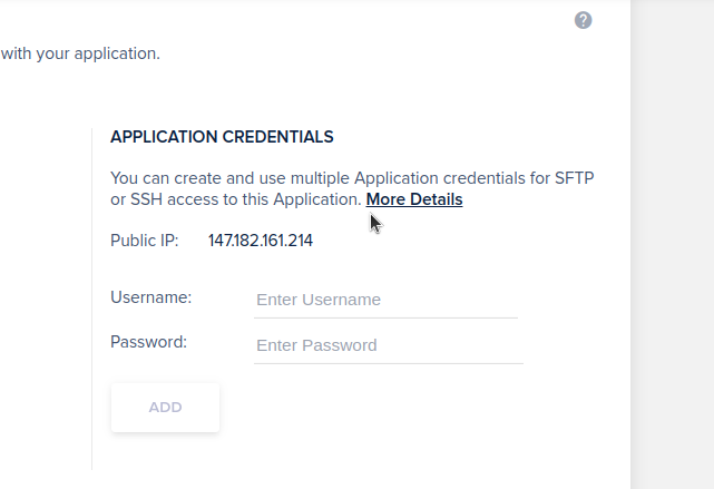 Cloudways Public IP