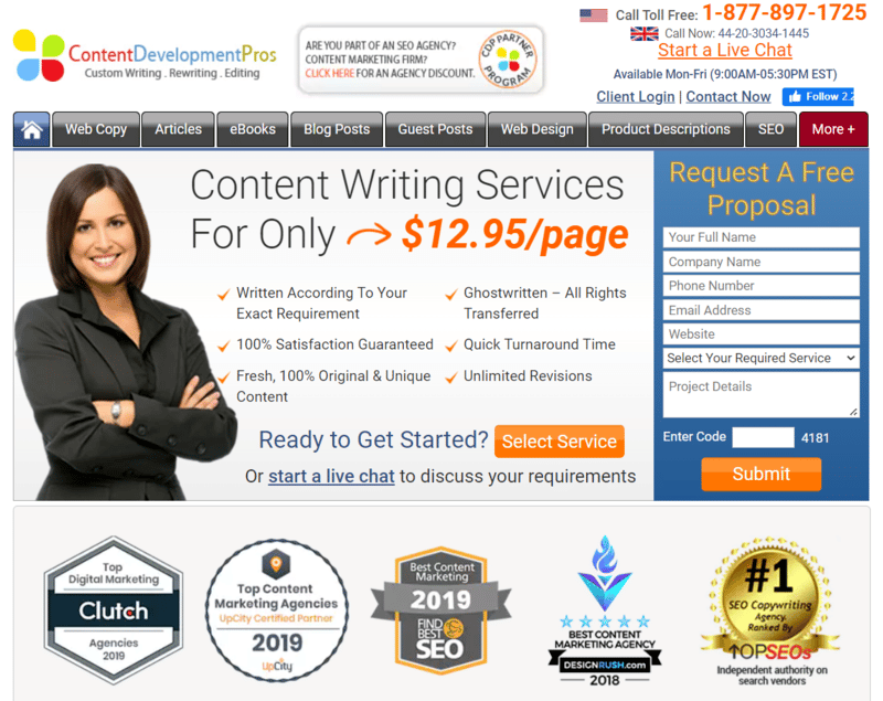 Content Development Pros