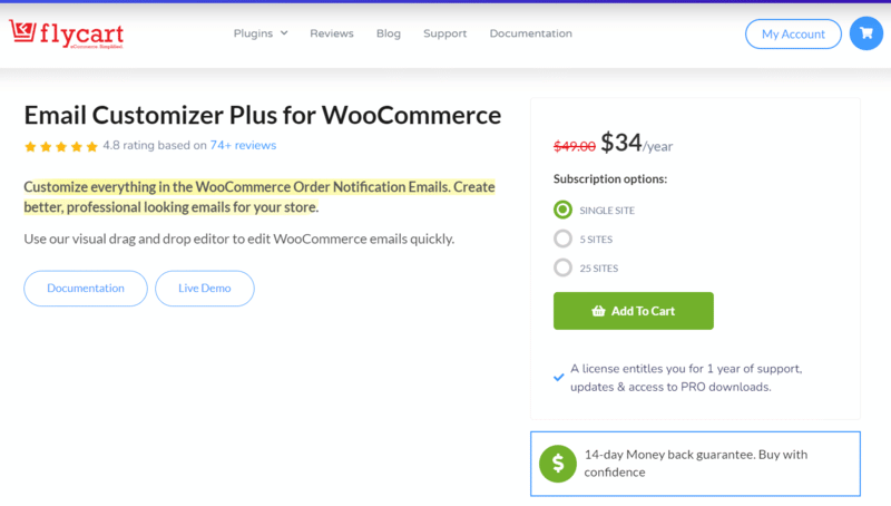 Email Customizer Plus for WooCommerce