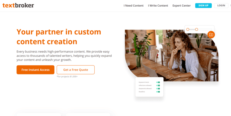 Textbroker Home