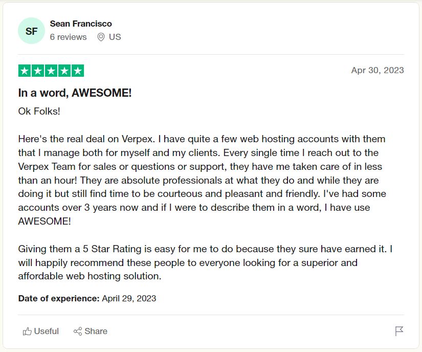 Verpex Review 7