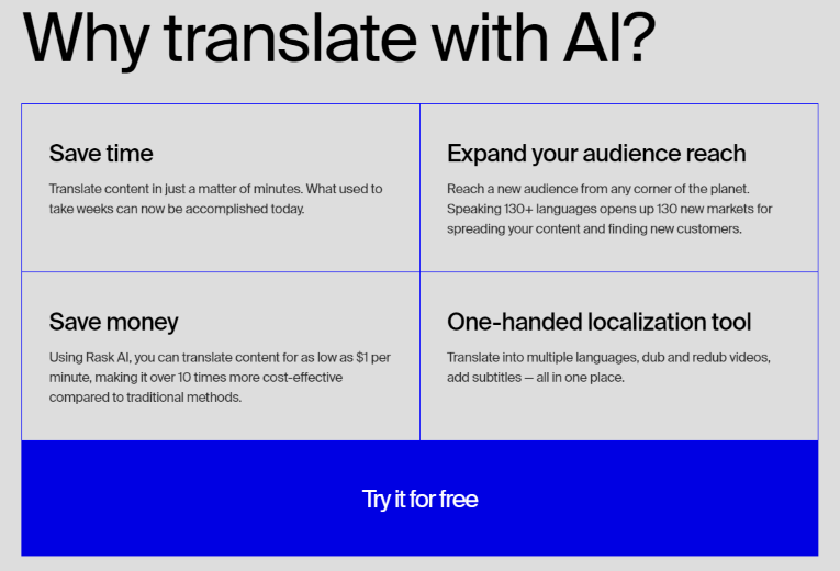 why translate with artificial intelligence