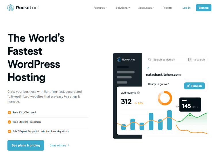 rocket net homepage