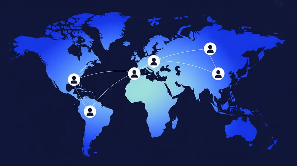 Cdn power on web visitors