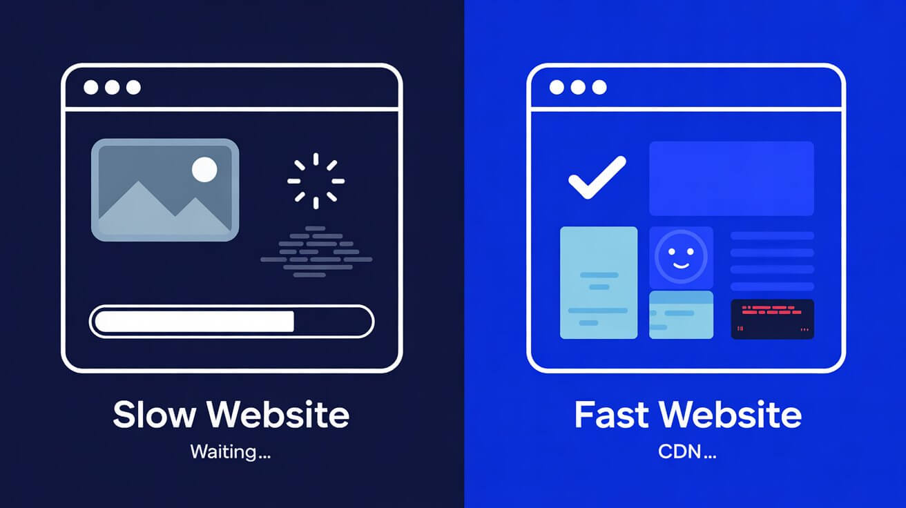 Cdn effects on site loading speed