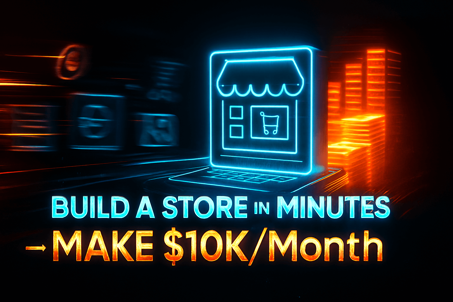 Build a Store in 5 Minutes, Make $10K+ Monthly (No Experience)